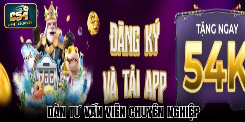Dàn tư vấn viên chuyên nghiệp