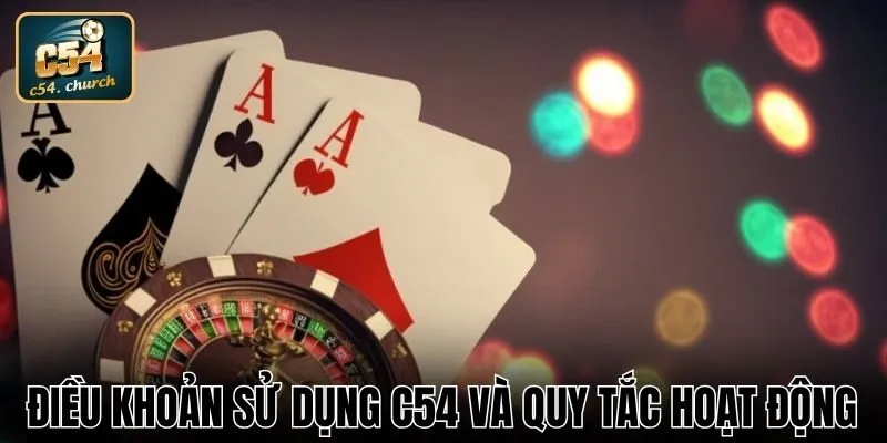 Các quy tắc hoạt động của nền tảng C54 theo điều khoản
