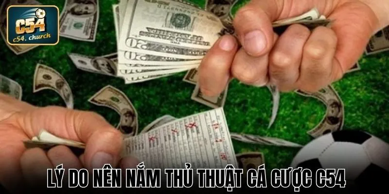 Lý do nên nắm thủ thuật cá cược C54