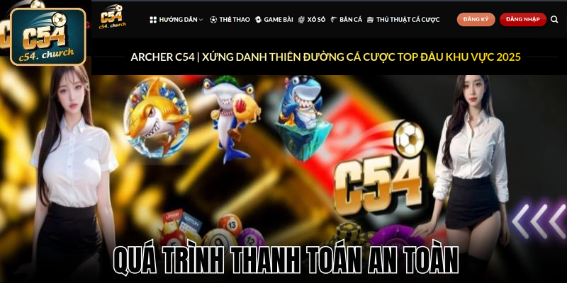 Quá trình thanh toán an toàn tại C54